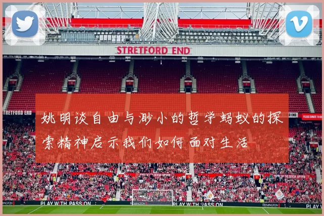 姚明谈自由与渺小的哲学蚂蚁的探索精神启示我们如何面对生活